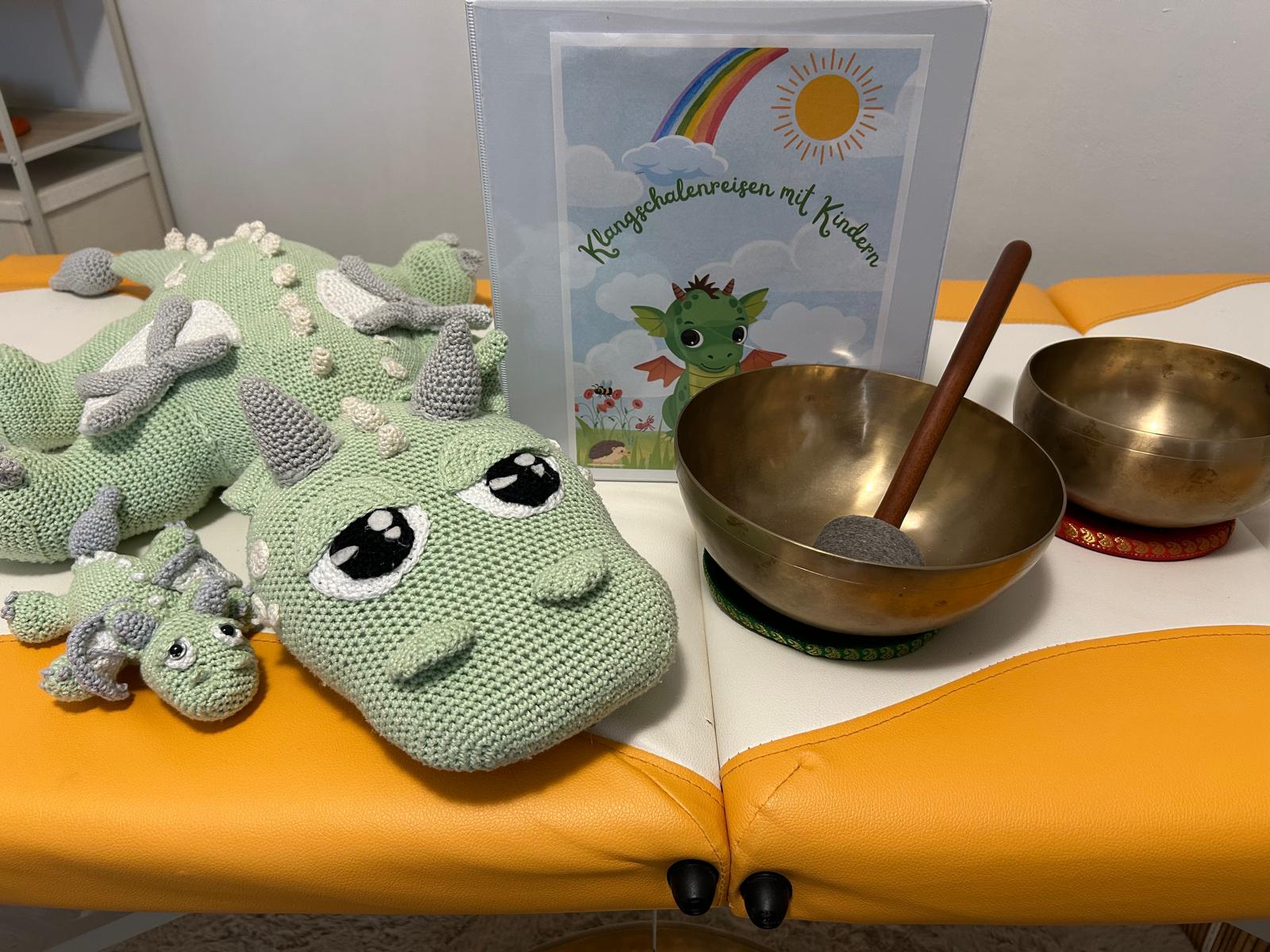 Meditationsecke für Klangschalenreisen und innere Einkehr